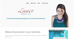 Desktop Screenshot of louisegriffiths.com